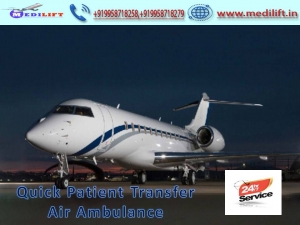 Get Unmatchable Medilift Air Ambulance Service in Ranchi